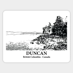 Duncan - British Columbia Magnet